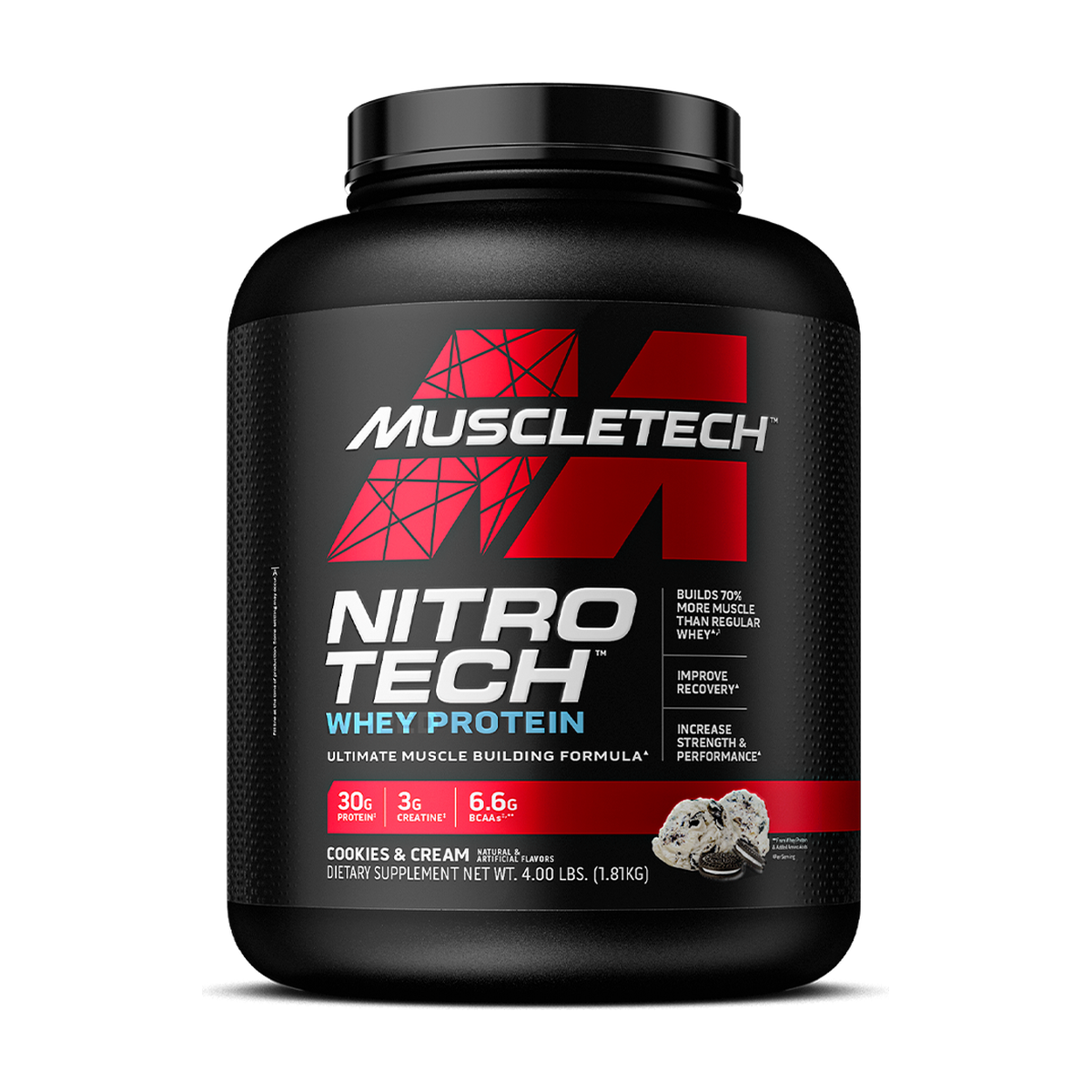 MuscleTech Nitro Tech Whey Protein - Produktansicht 2