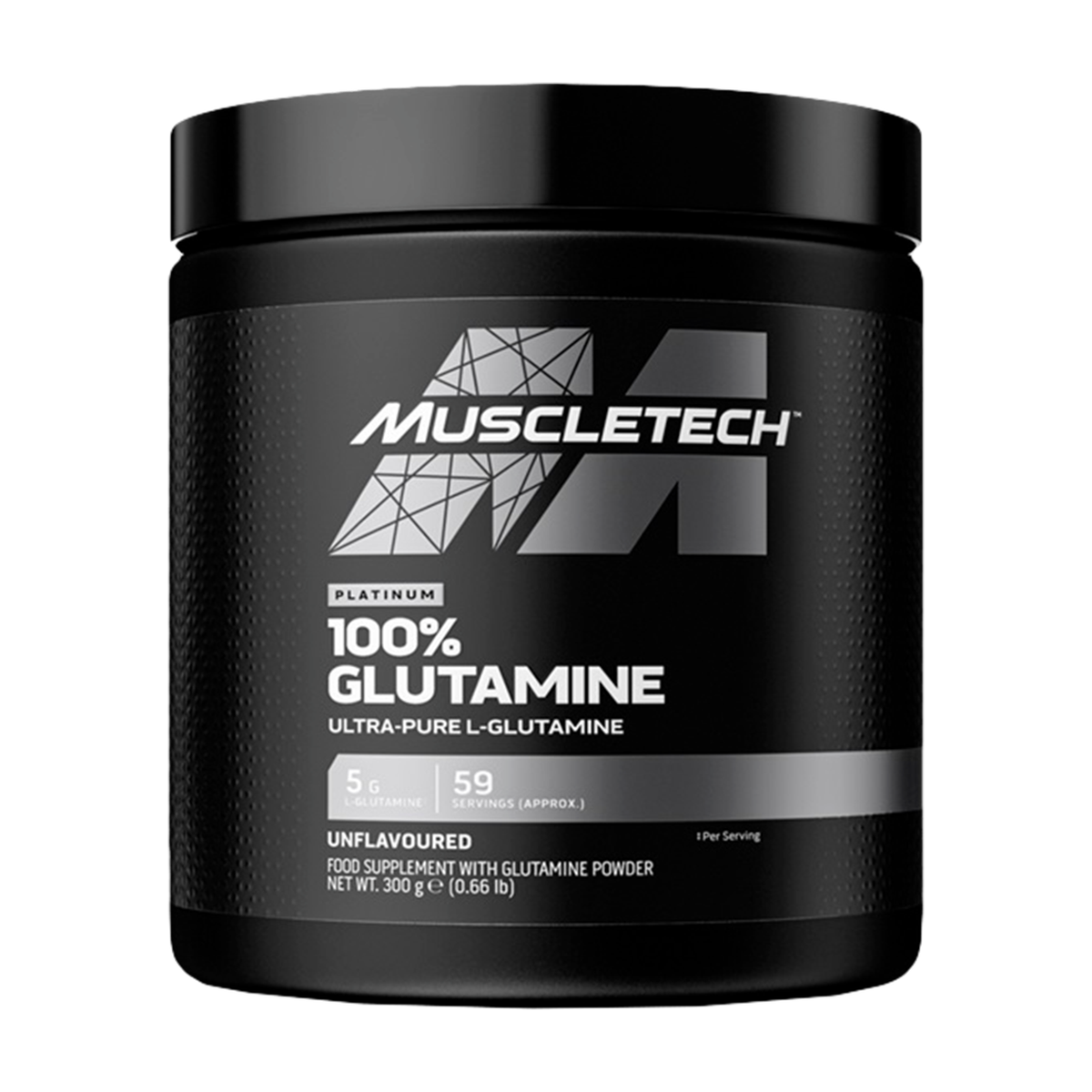 MuscleTech Platinum 100% Glutamine - 300 g
