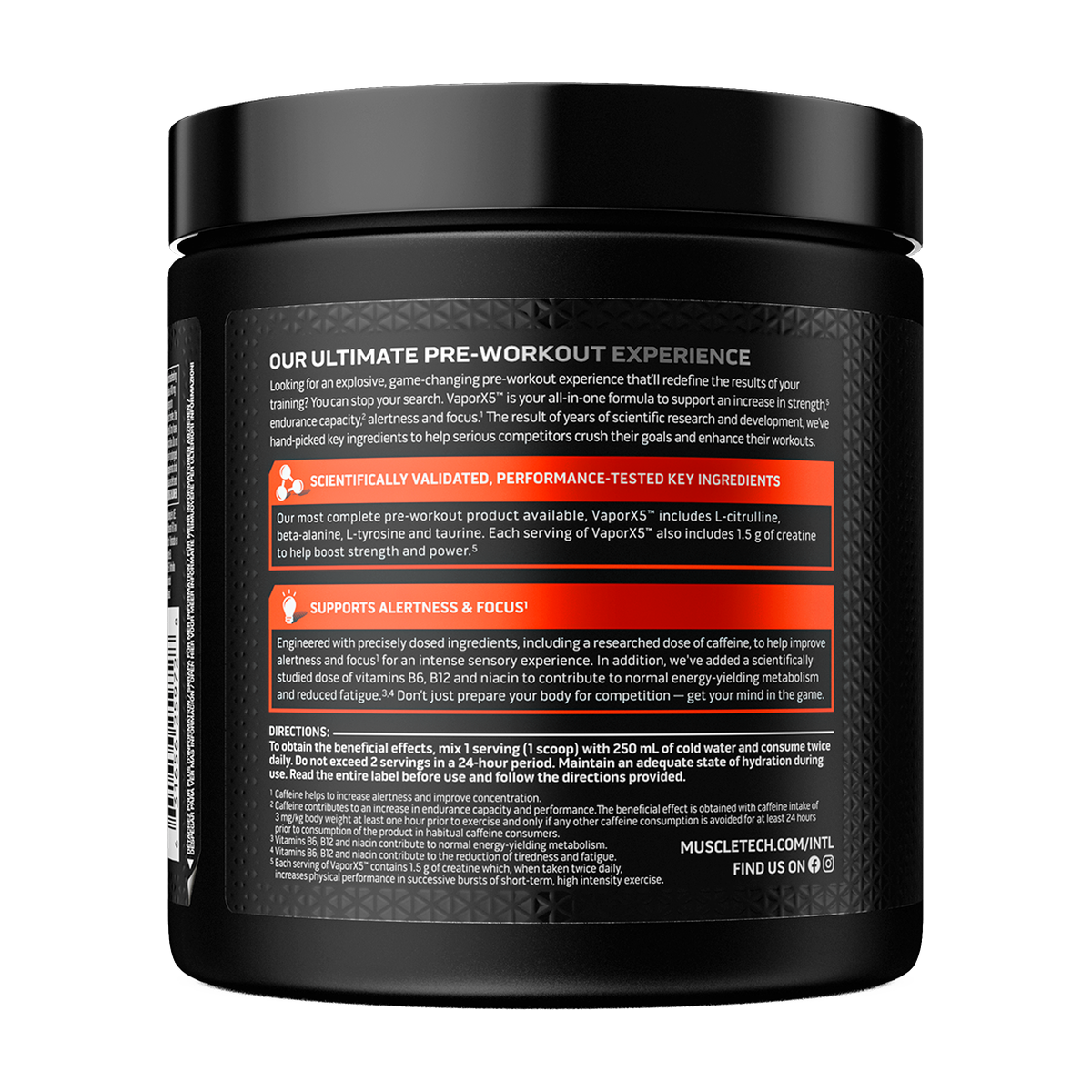 MuscleTech Vapor X5 - Product view 5