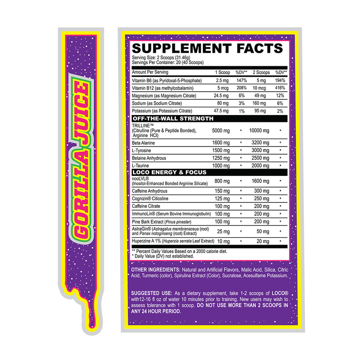 MyoBlox Loco Pre-workout - Produktansicht 8