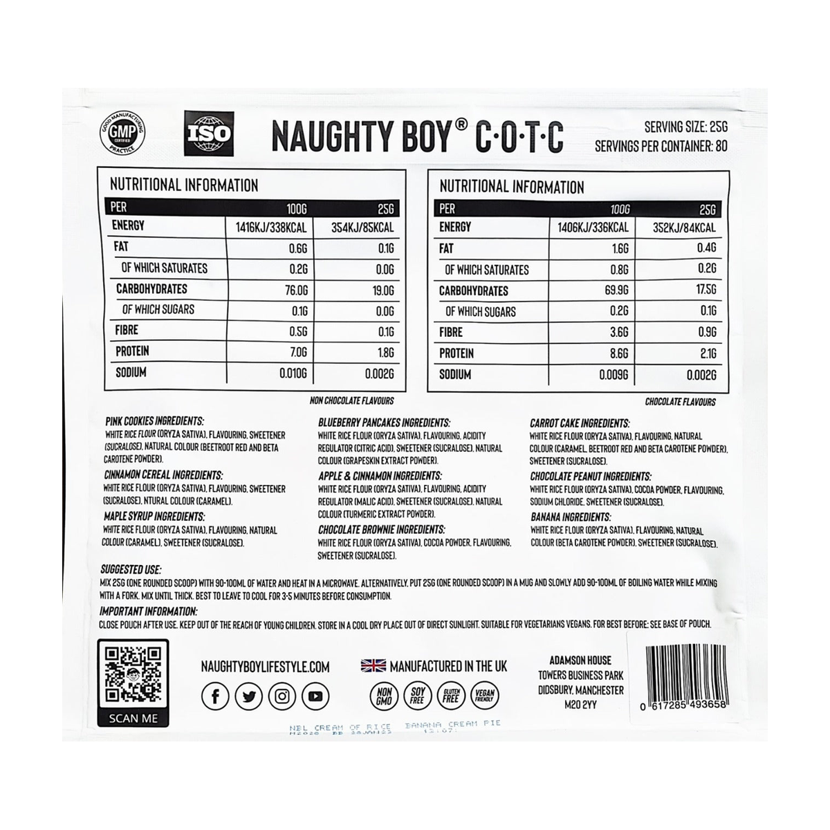 Naughty Boy Cream of the Crop Pouch - Product view 5