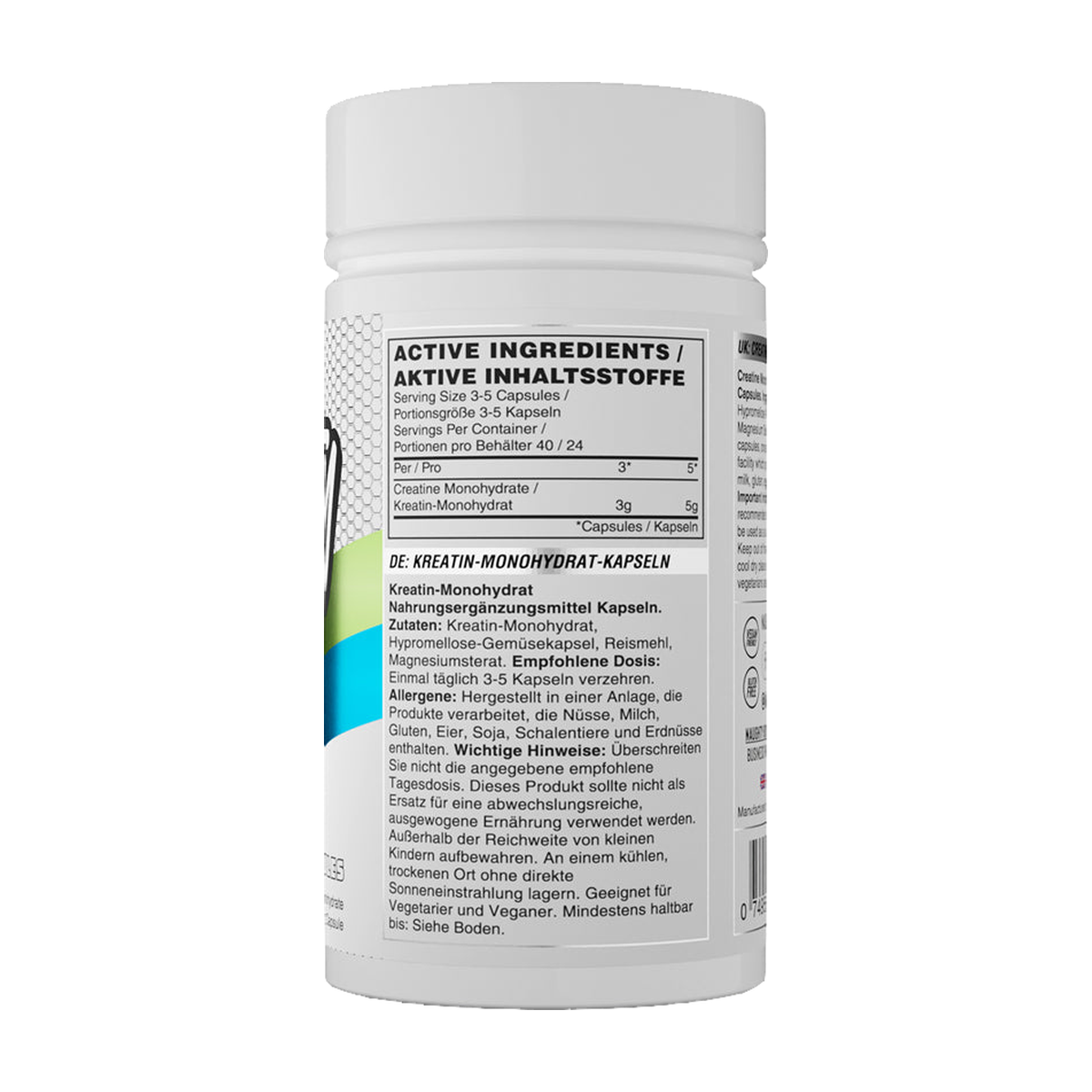 Naughty Boy Creatine Capsules - Produktansicht 2