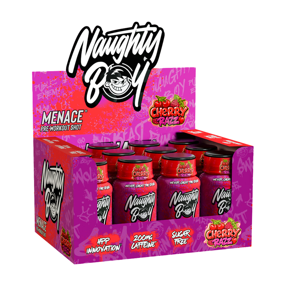 Naughty Boy Menace Pre-workout Shot - Product view 3