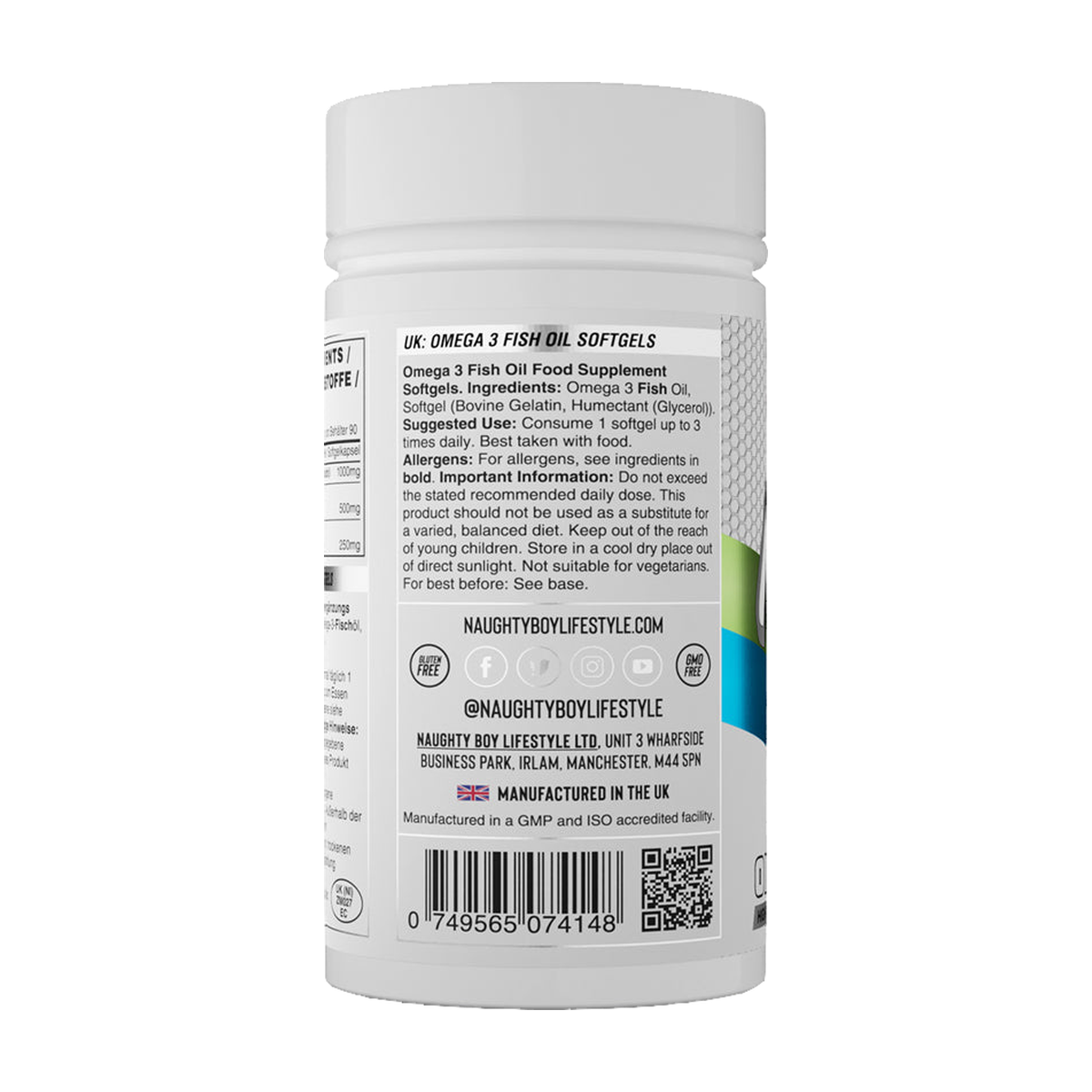 Naughty Boy Omega 1000 mg - Product view 3