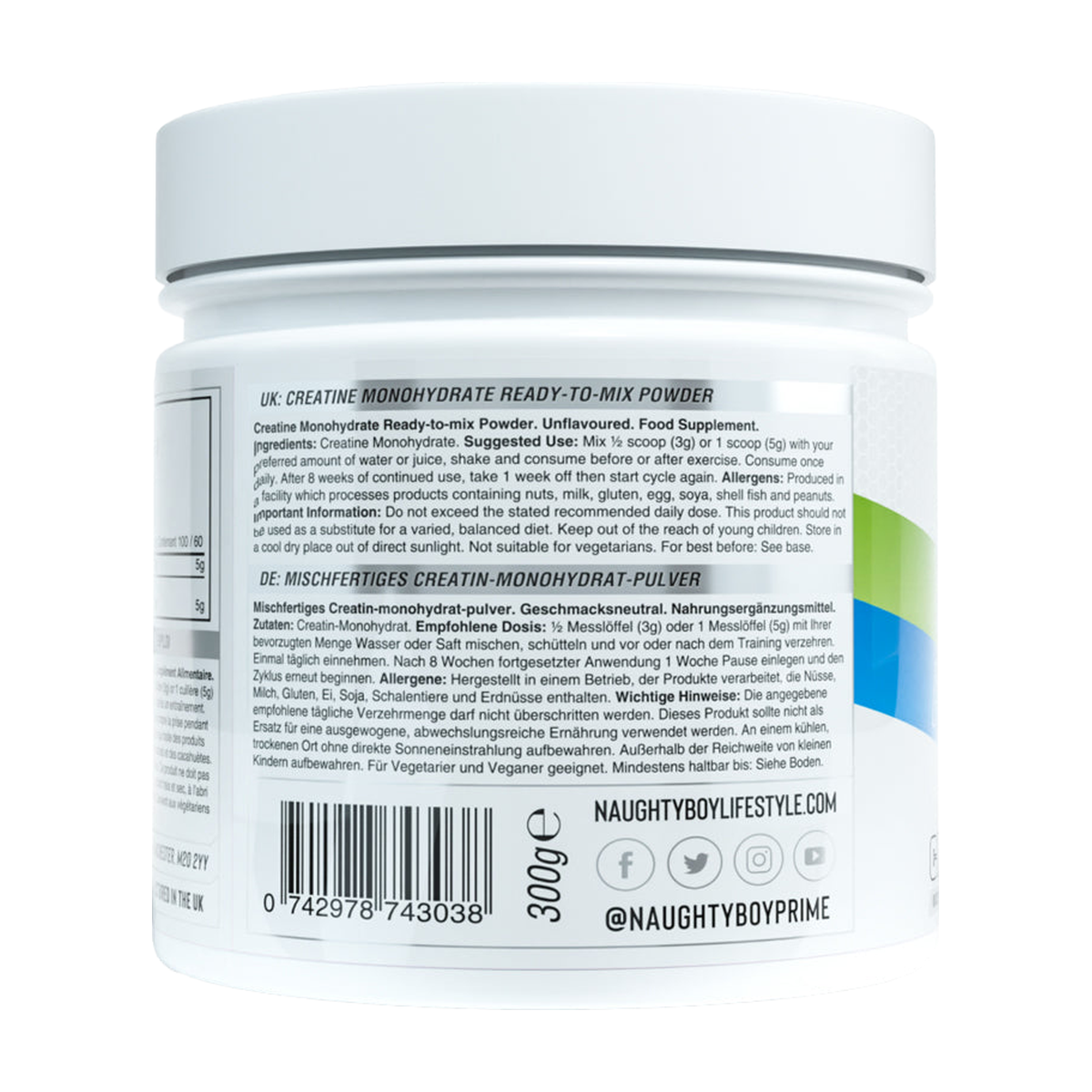 Naughty Boy Prime Creatine - Product view 3