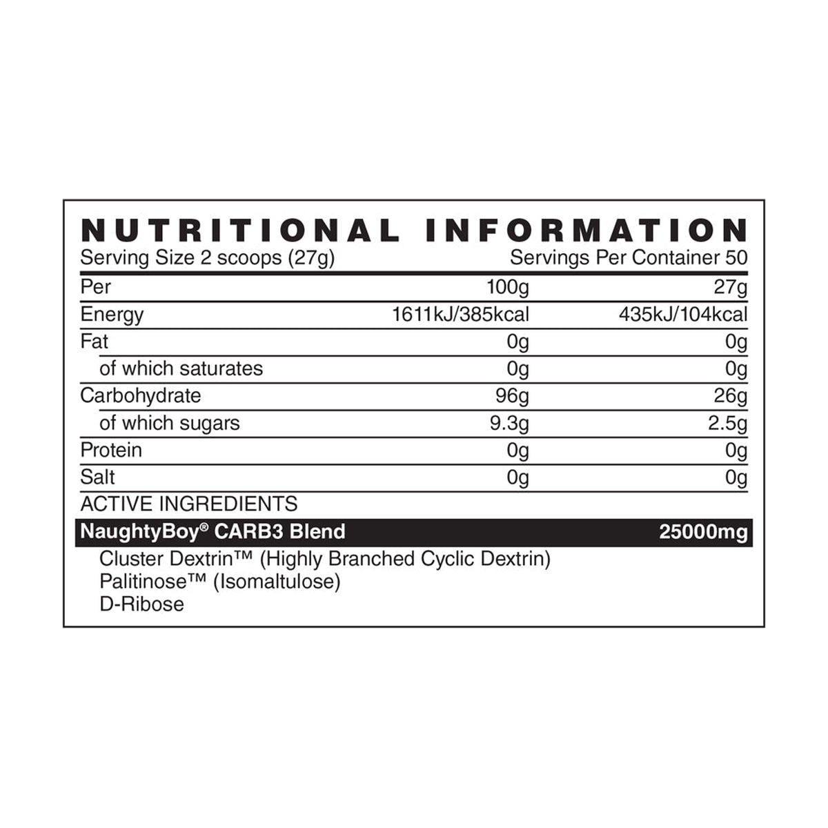 Naughty Boy Winter Soldier CARB3 - Product view 7
