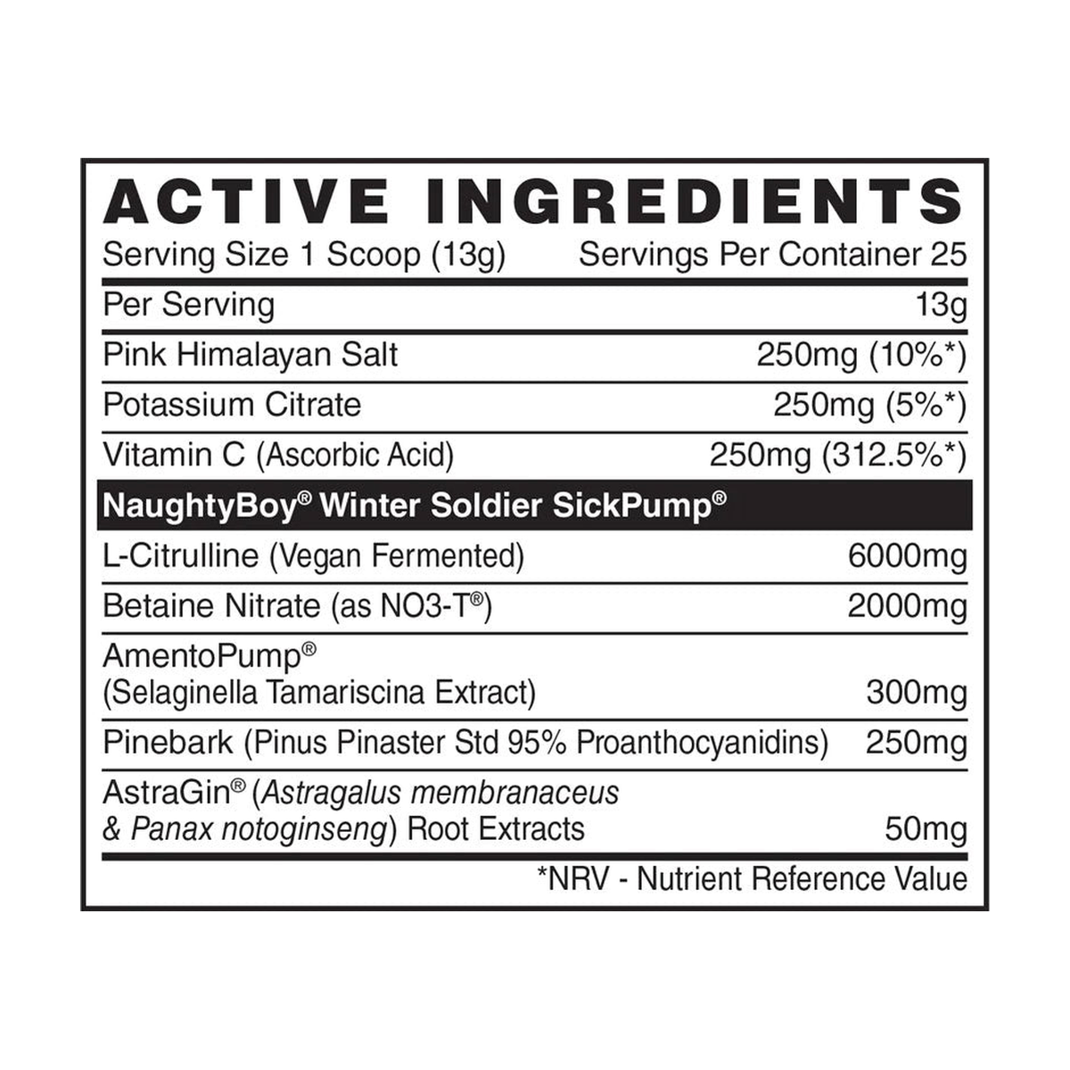 Naughty Boy Winter Soldier Vegan 100 - Product view 8