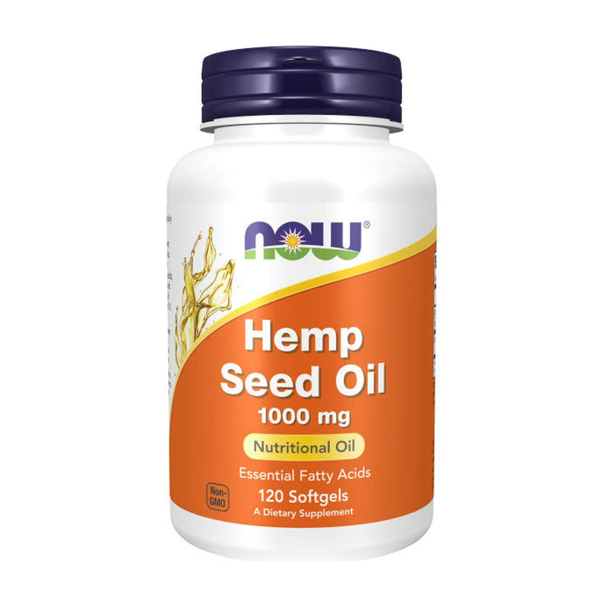 NOW Foods Hemp Seed Oil 1000 mg 120 softgels