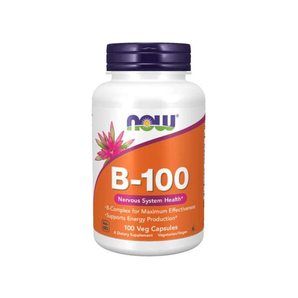 NOW Foods NOW0436 Vitamin B-100 - 100 veg caps