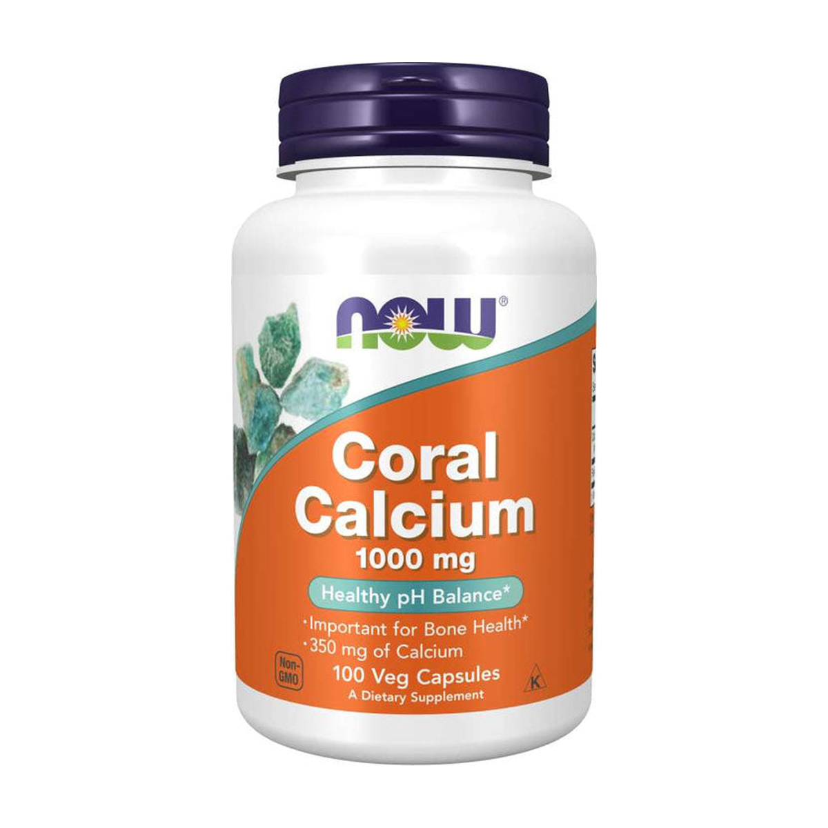NOW Foods NOW1279 Coral Calcium 1000 mg - 250 veg caps
