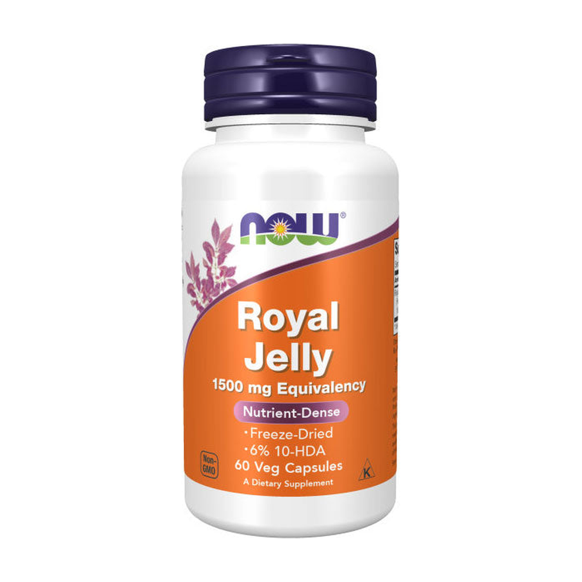 NOW Foods NOW2565 Royal Jelly 1500 mg - 60 veg caps