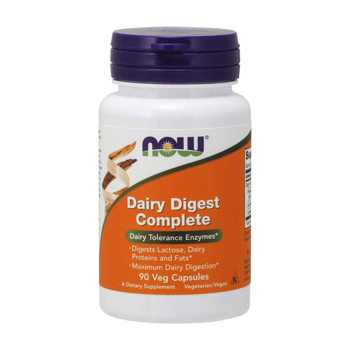 NOW Foods NOW2956 Dairy Digest Complete - 90 veg caps