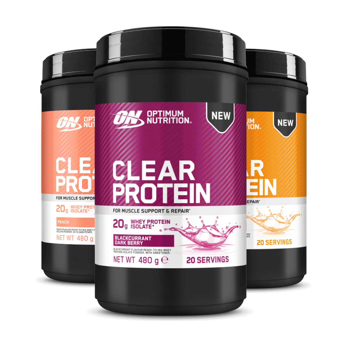 Optimum Nutrition Clear Protein Isolate - 480 g