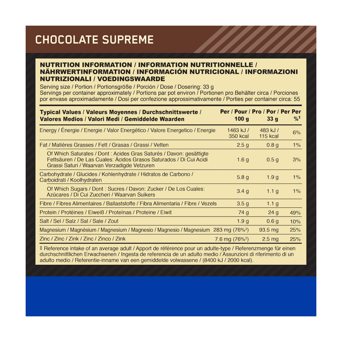 Optimum Nutrition Gold Standard 100% Casein - Produktansicht 5