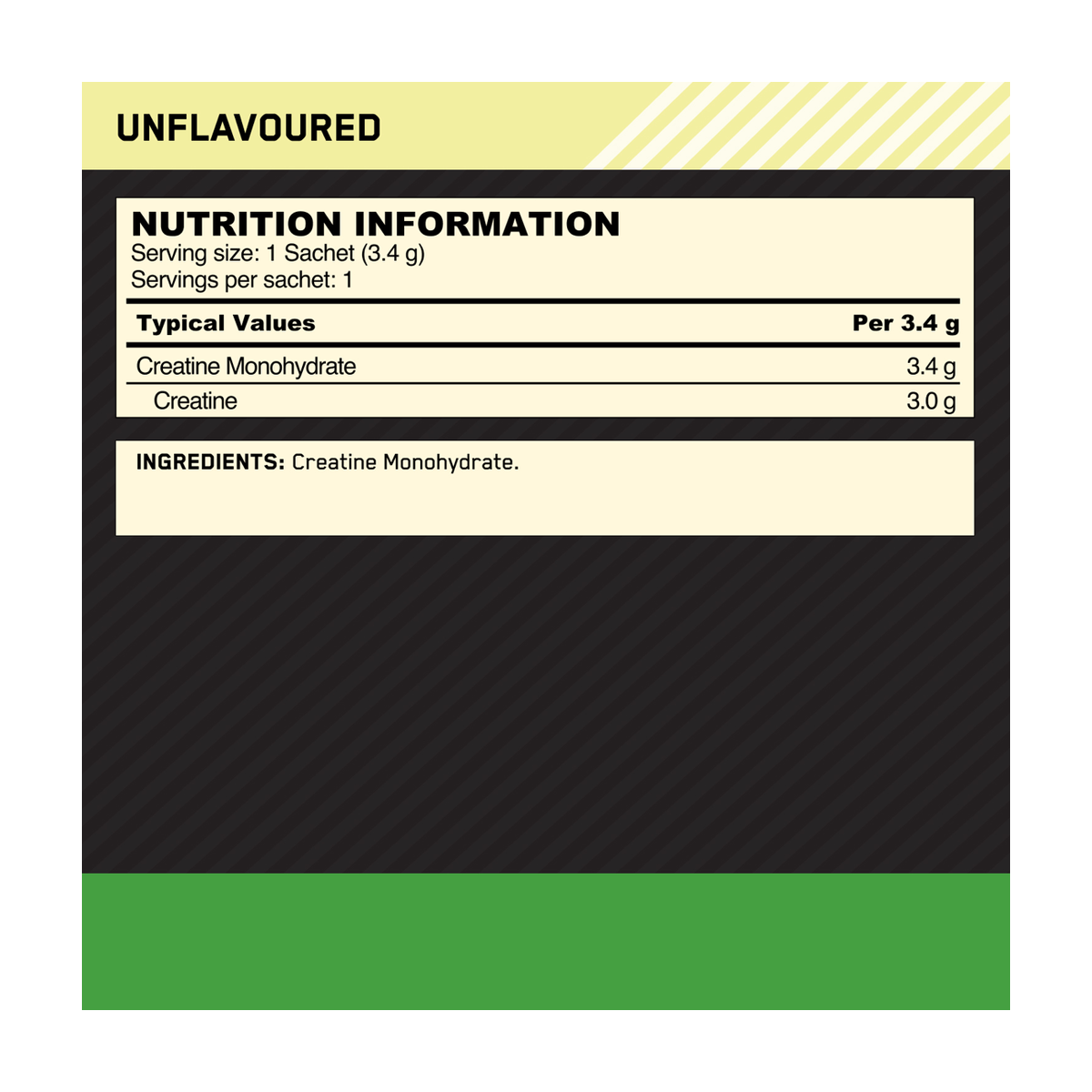 Optimum Nutrition Micronised Creatine Stick Packs - Product view 3