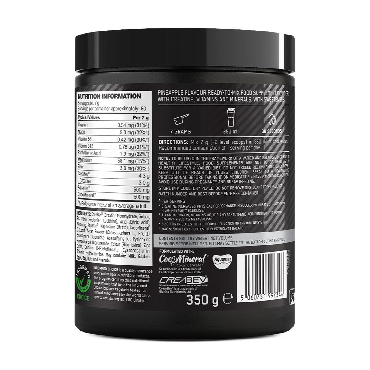 Optimum Nutrition Platinum Creatine Plus - Produktansicht 5