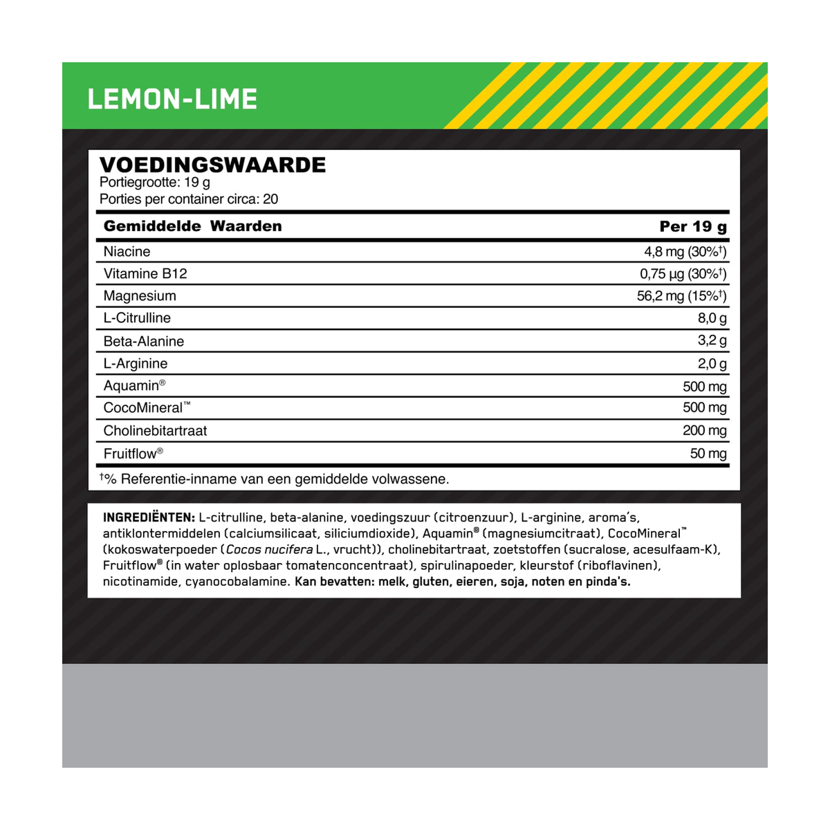 Optimum Nutrition Platinum Pump Pre-workout - Product view 7