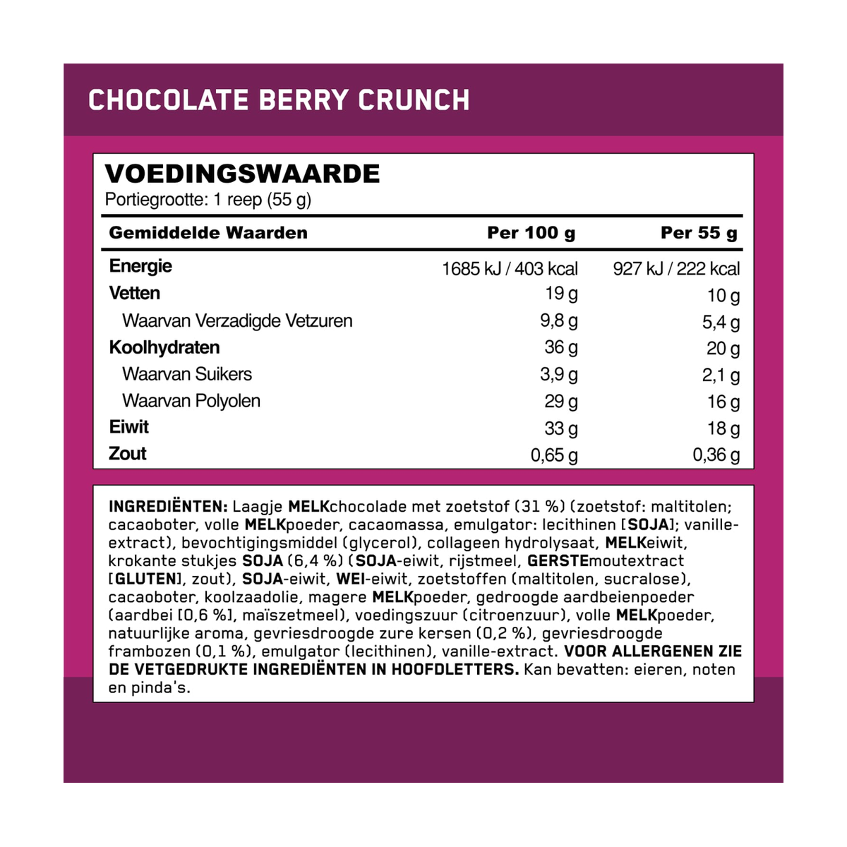 Optimum Nutrition Protein Bar - Produktansicht 2