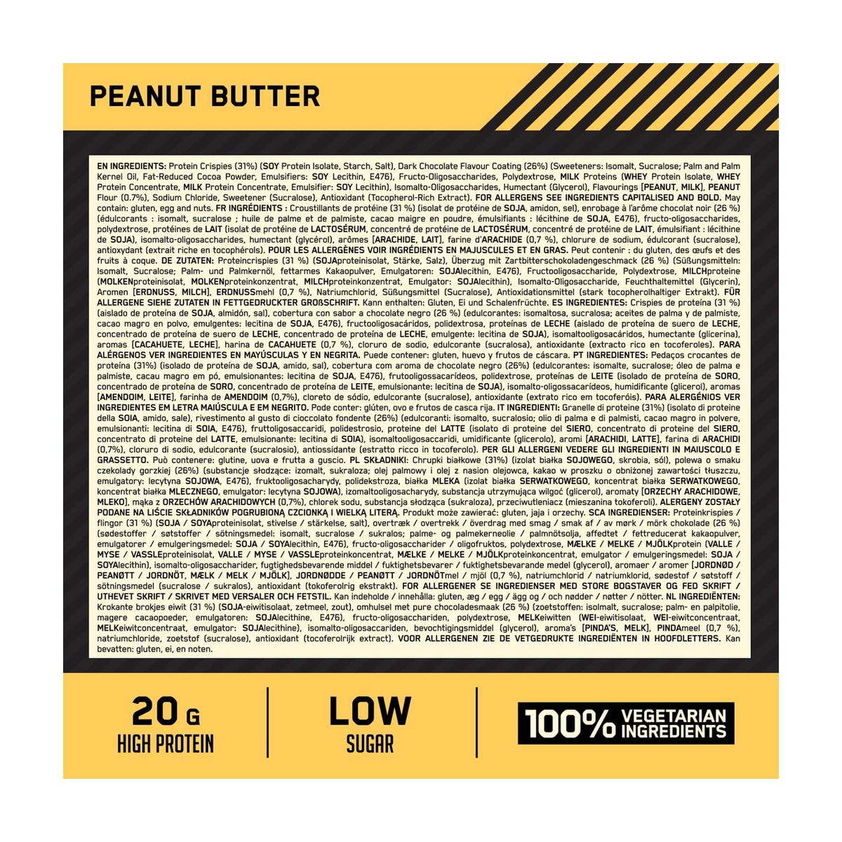 Optimum Nutrition Protein Crisp Bar - Product view 4