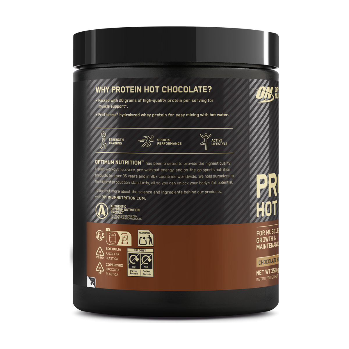 Optimum Nutrition Protein Hot Chocolate - Product view 7