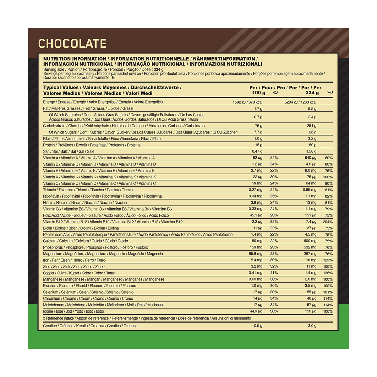 Optimum Nutrition Serious Mass - Product view 9