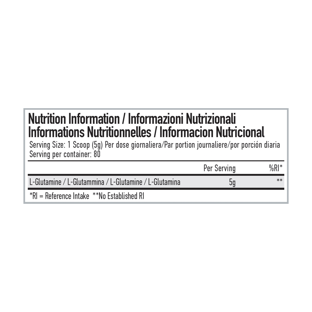 PER4M Glutamine Unflavoured - Produktansicht 2