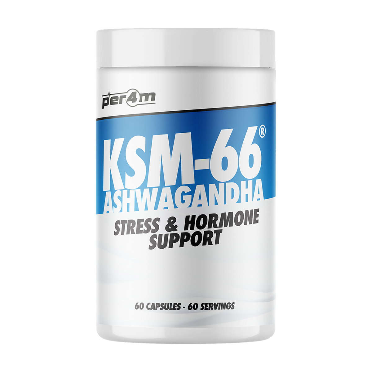 PER4M KSM-66 Ashwagandha - 60 Caps