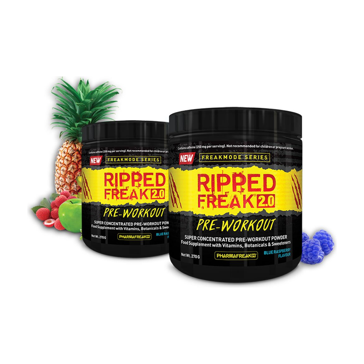 PharmaFreak Ripped Freak Pre-workout - 270 g
