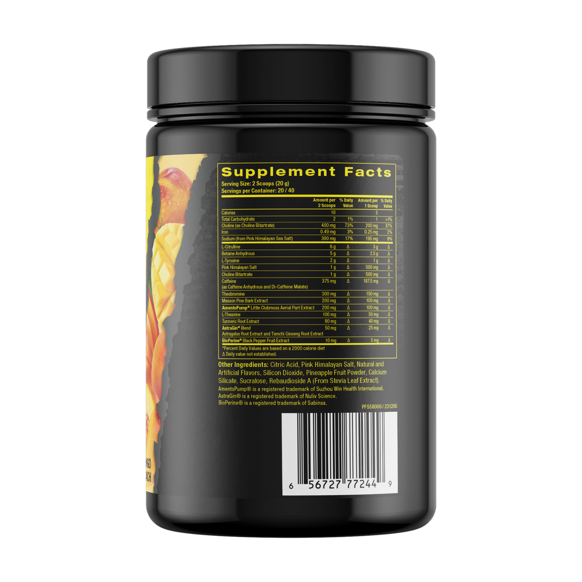 PharmaFreak Stacked Freak 3D Pre-workout - Produktansicht 2