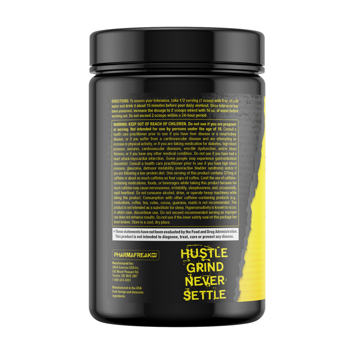 PharmaFreak Stacked Freak 3D Pre-workout - Produktansicht 3