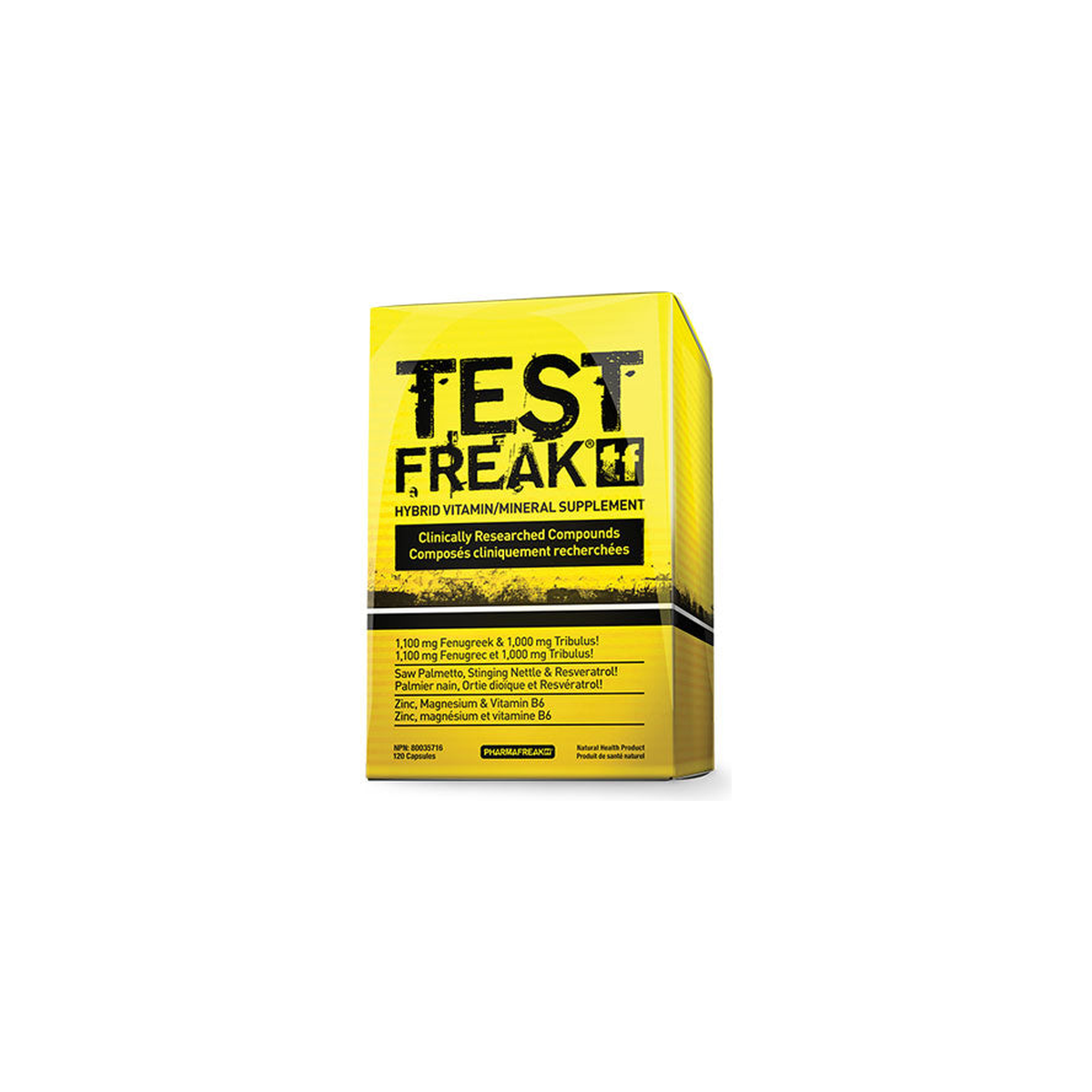 PharmaFreak Test Freak EU - 120 caps