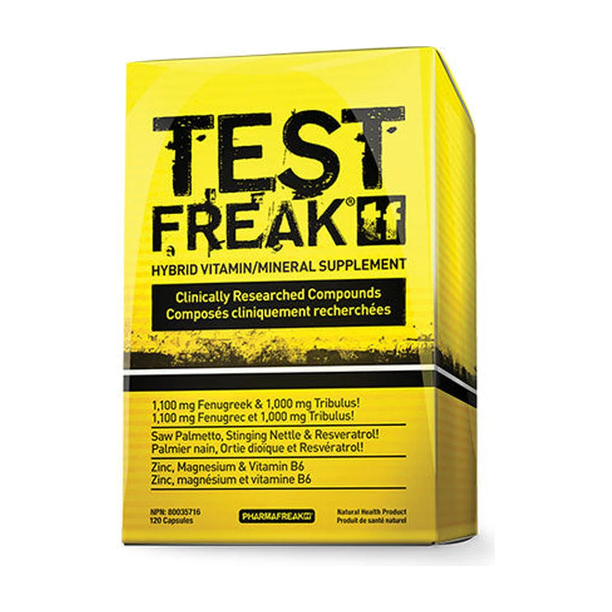 PharmaFreak Test Freak EU - 120 caps