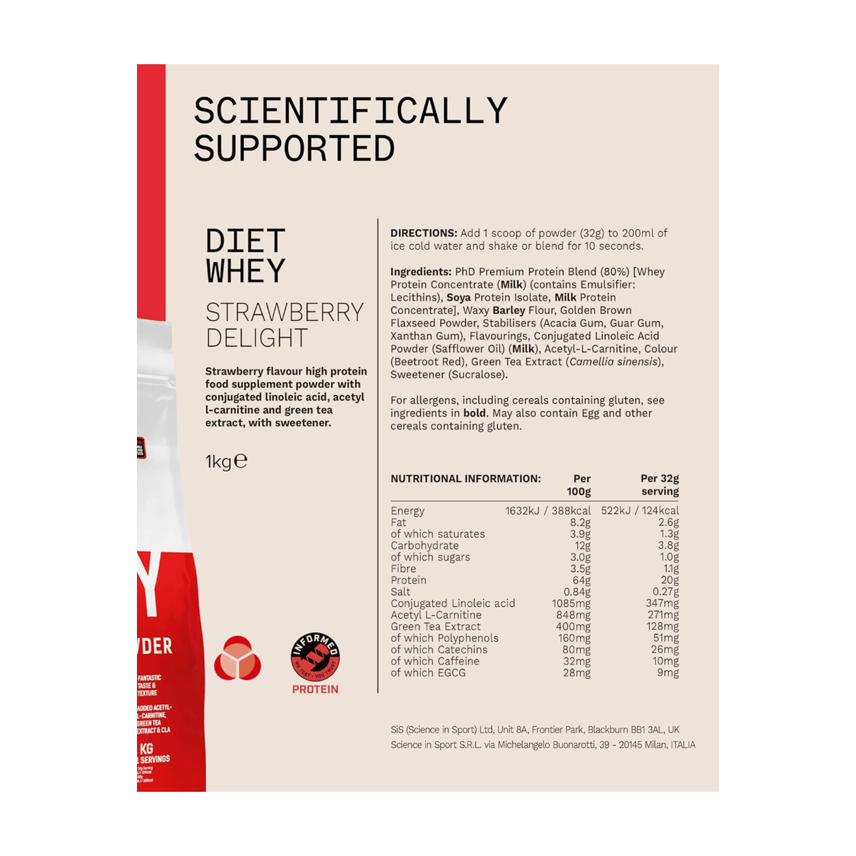 PhD Nutrition Diet Whey - Produktansicht 10