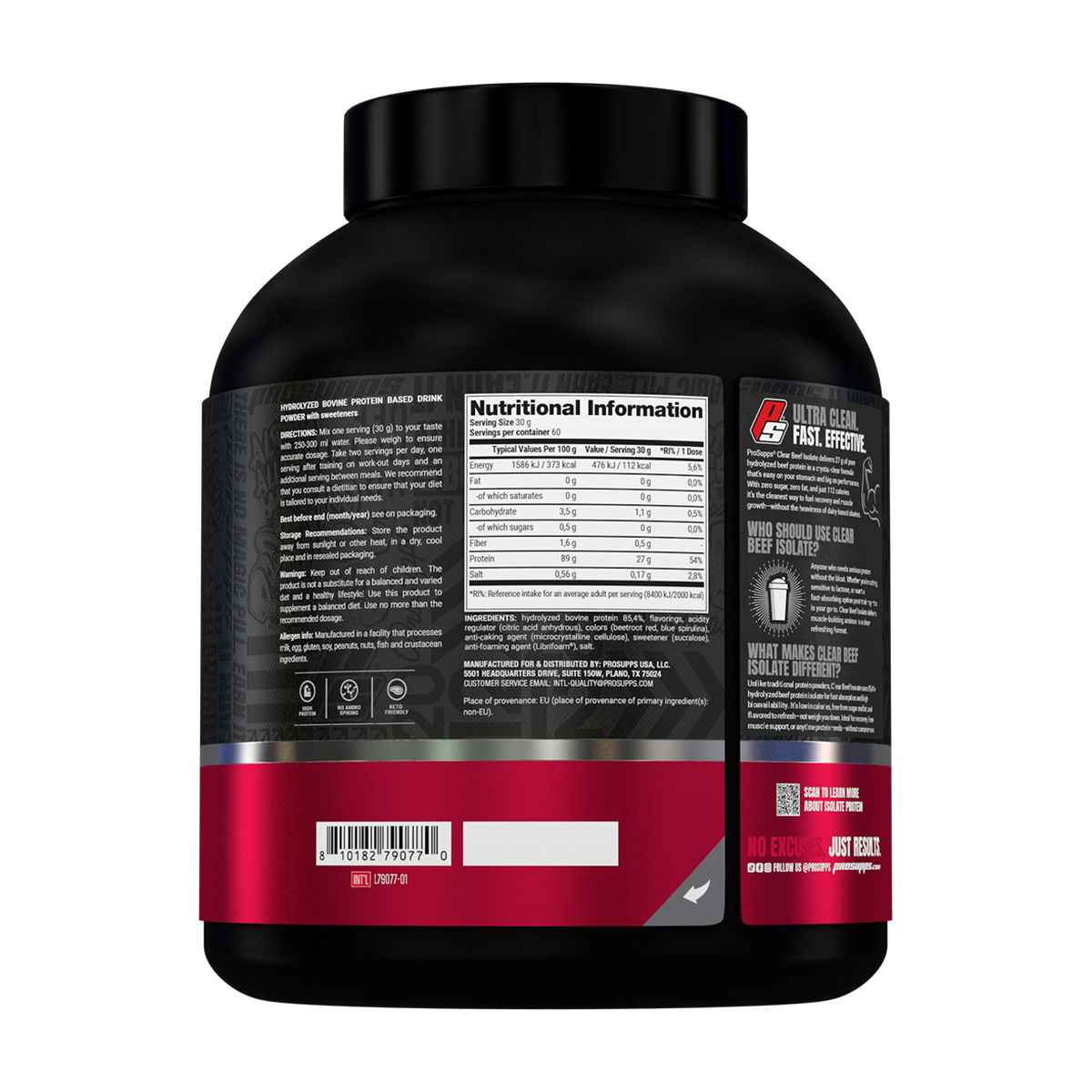 Prosupps Beef Isolate - Produktansicht 9