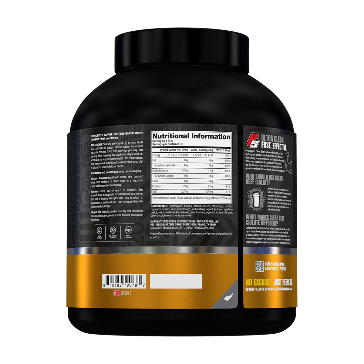 Prosupps Beef Isolate - Produktansicht 10
