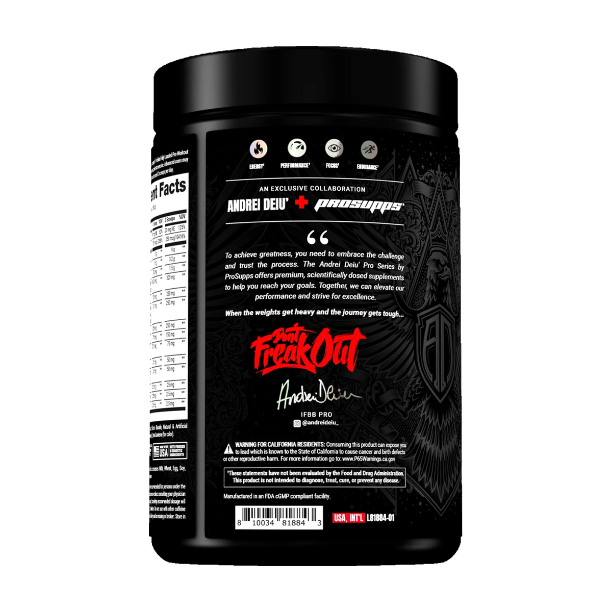 Prosupps Mr. Hyde Pro Series Infinite - Product view 4