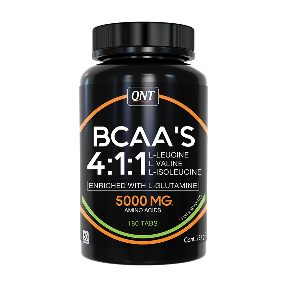 QNT BCAA 4:1:1+ L-Glutamine 180 tabs