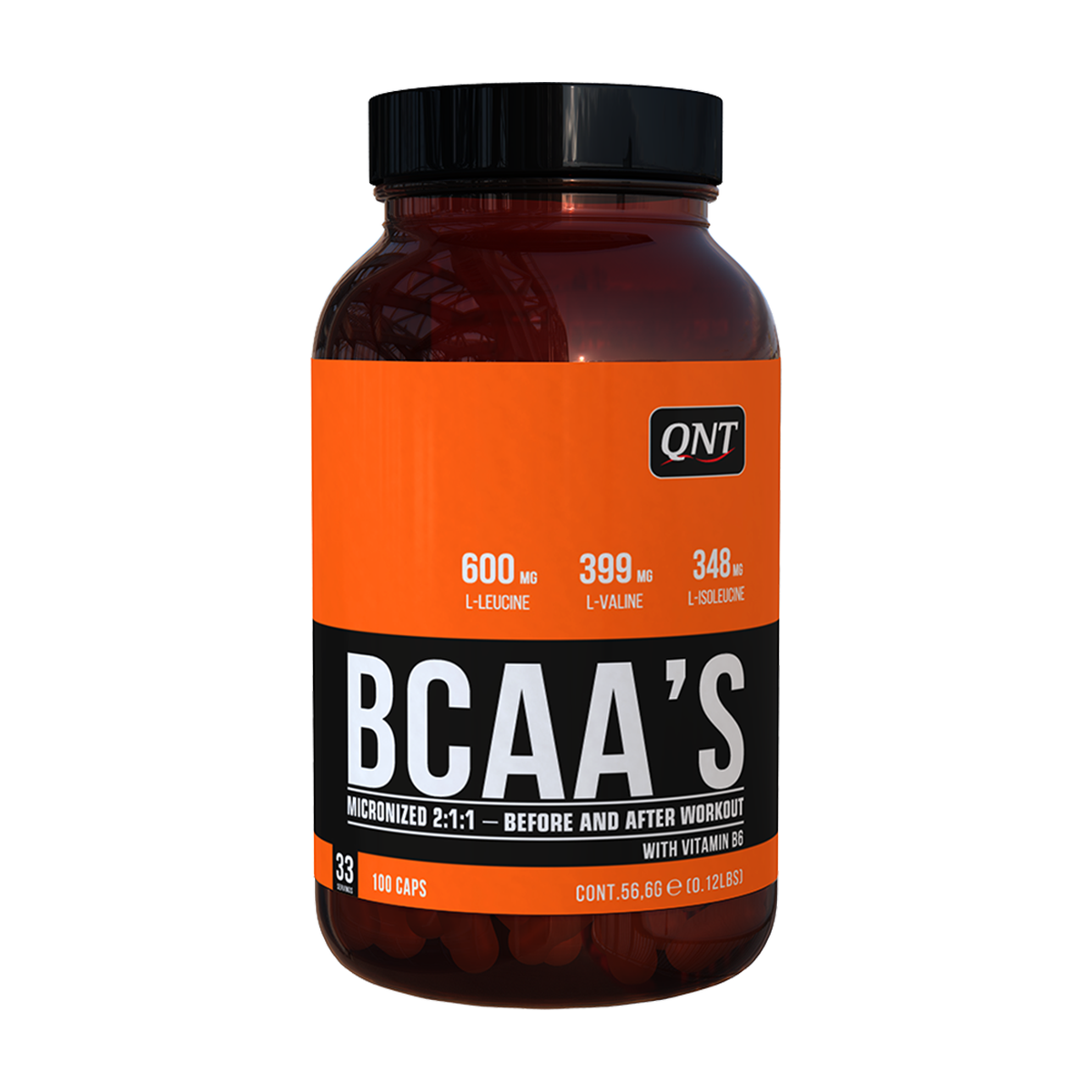 QNT BCAA + Vit B6 - 100 caps