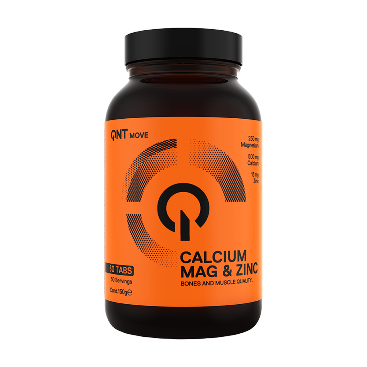 QNT Calcium-Magnesium-Zinc - 60 tabs