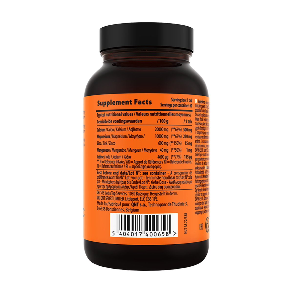 QNT Calcium-Magnesium-Zinc - Produktansicht 2