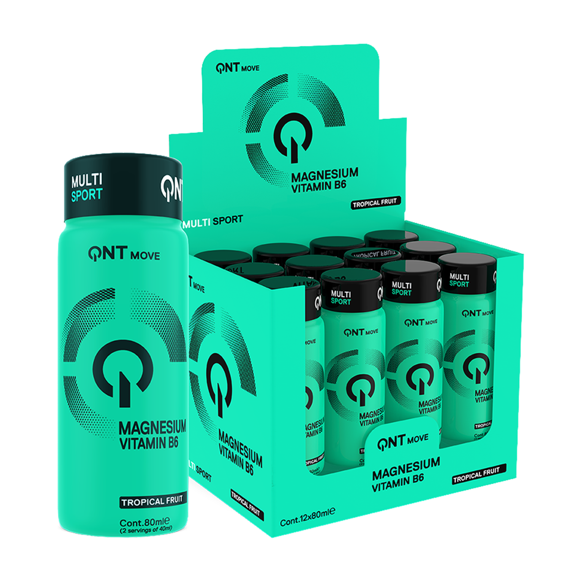 QNT Magnesium Sport - 12 x 80 ml