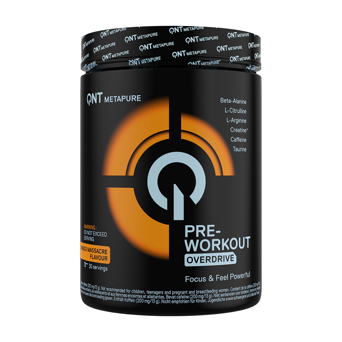 QNT Pre-workout Overdrive - Product view 2