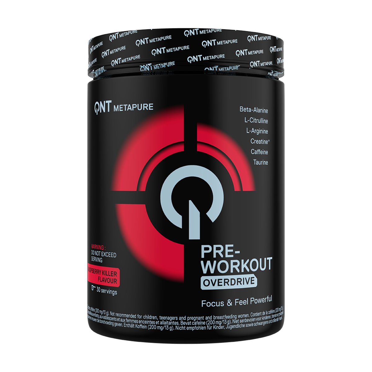 QNT Pre-workout Overdrive - Product view 3