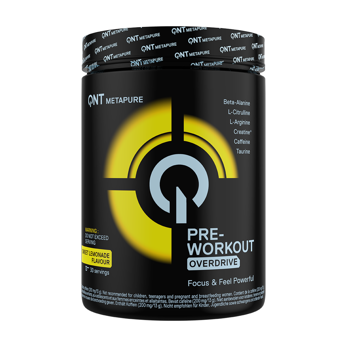 QNT Pre-workout Overdrive - Product view 4