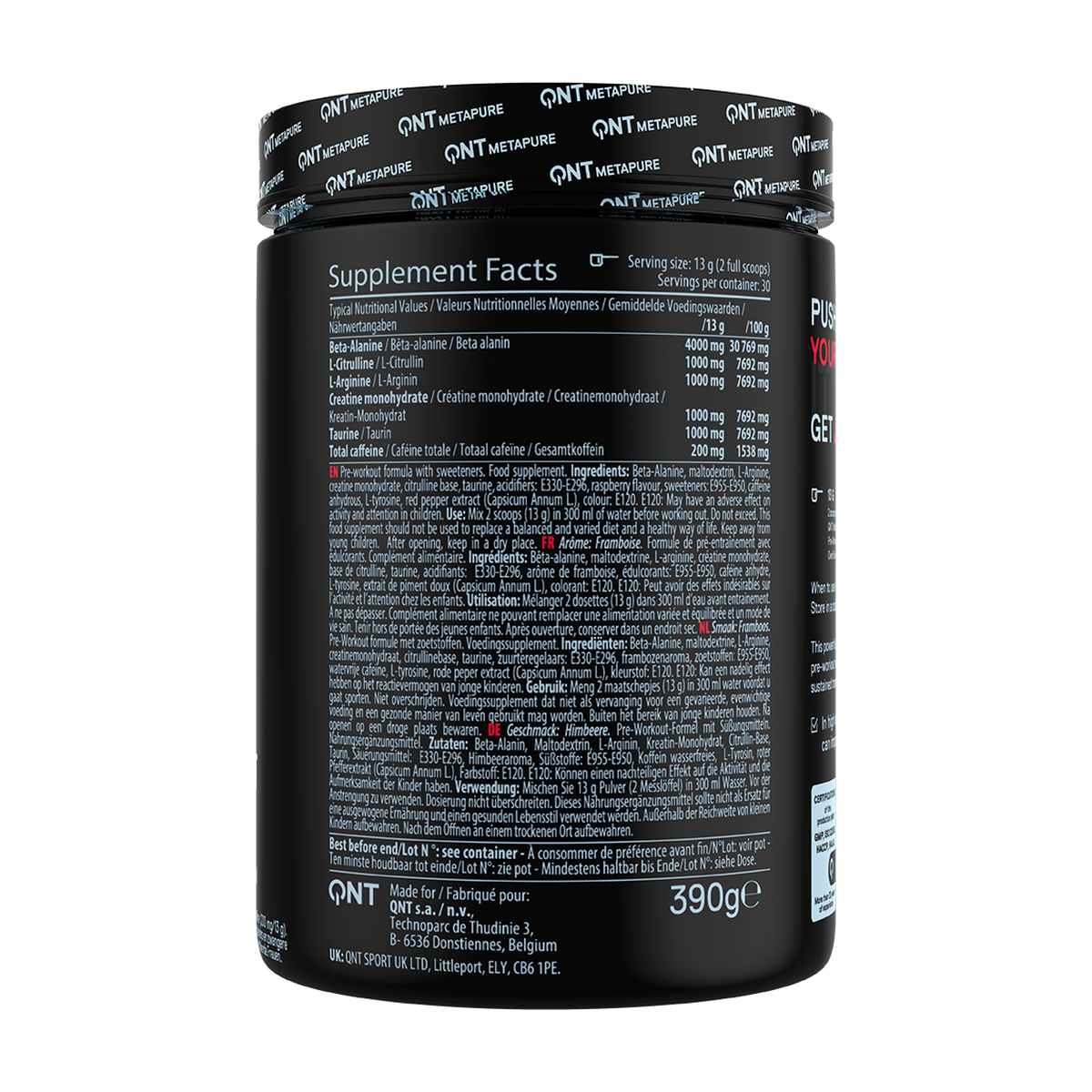 QNT Pre-workout Overdrive - Product view 7