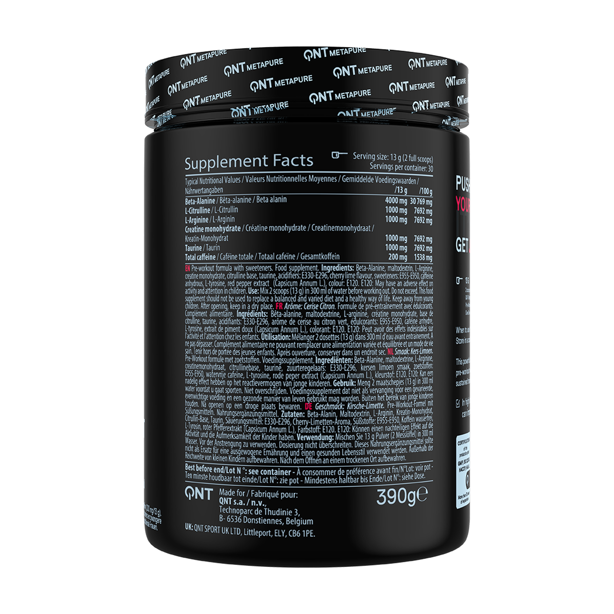 QNT Pre-workout Overdrive - Product view 9