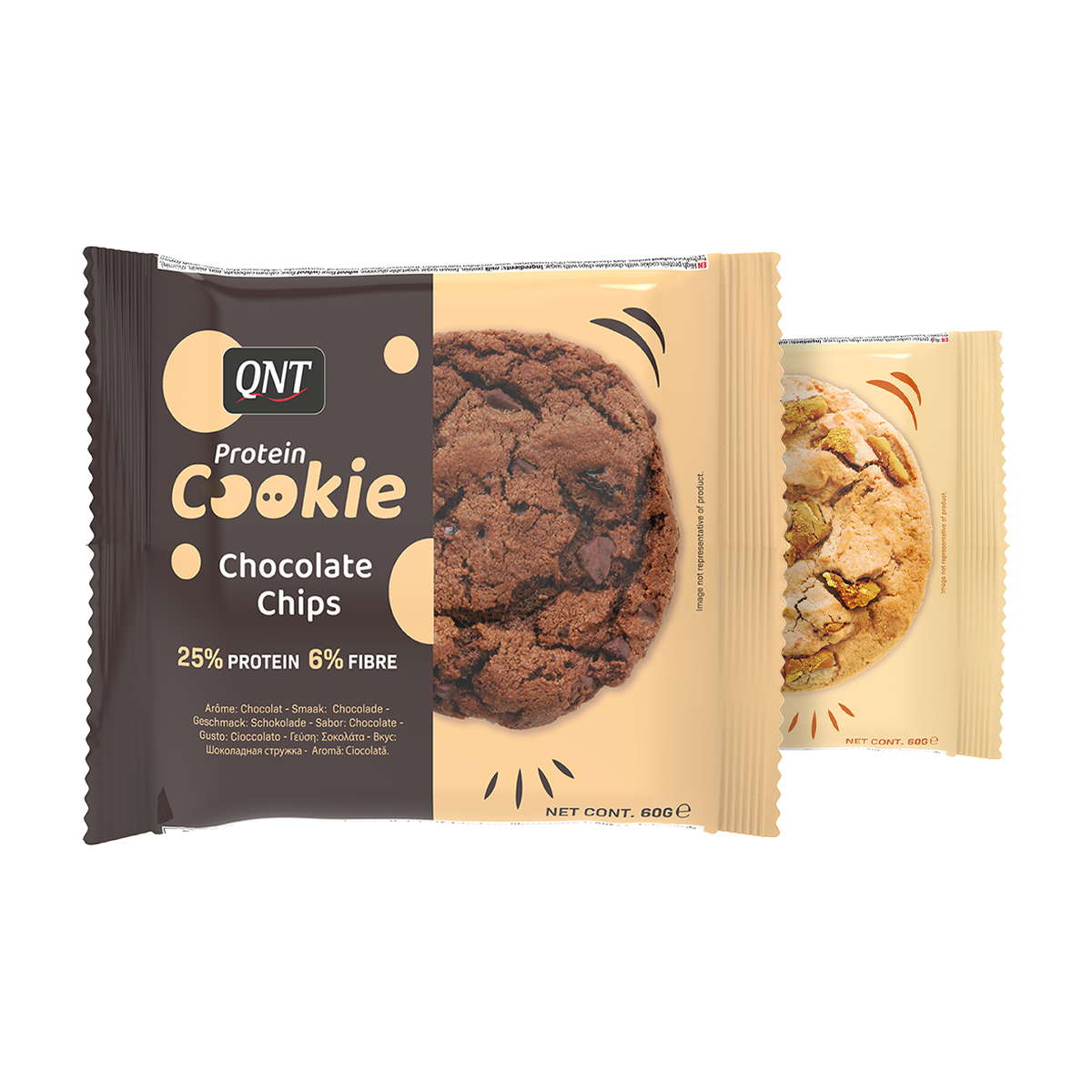 QNT Protein Cookie - 12 x 60 g