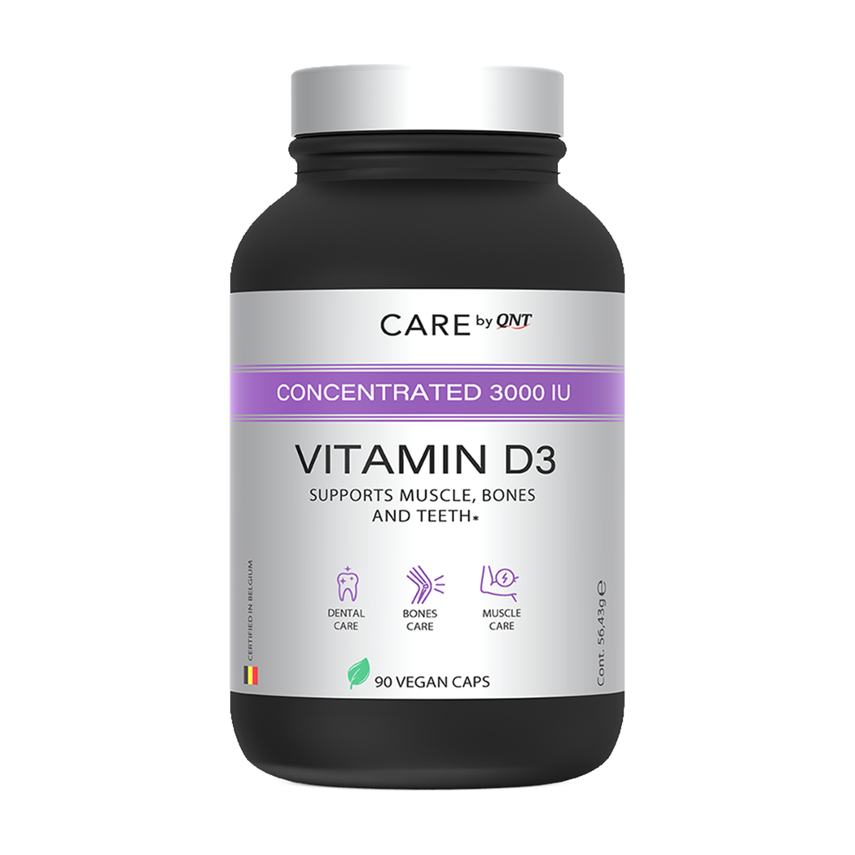 QNT Vitamin D3 - 90 caps