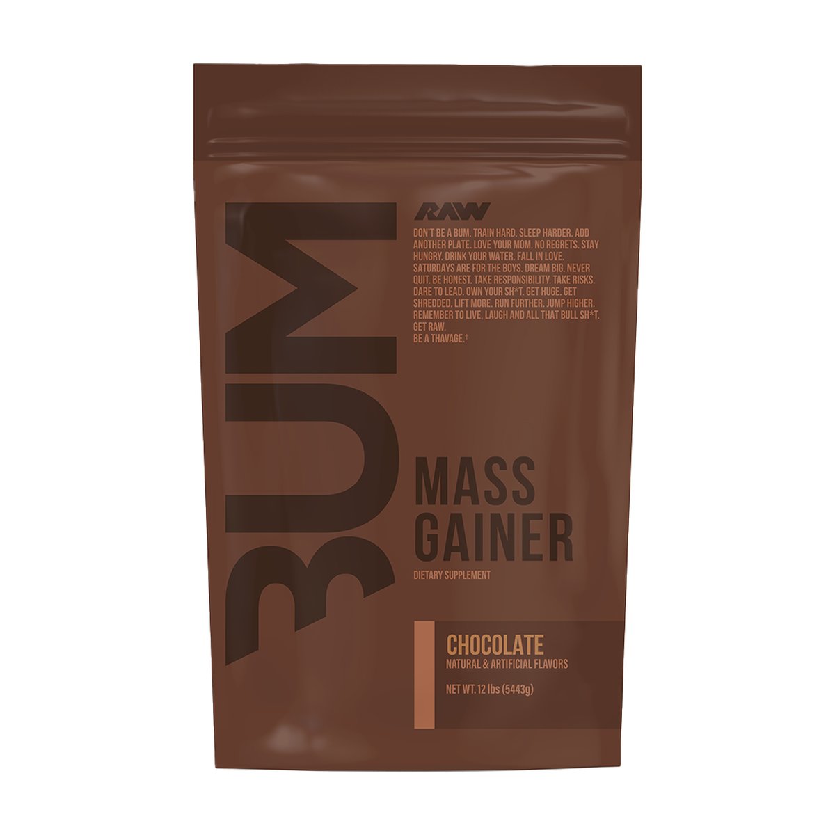 RAW CBUM Mass Gainer - Produktansicht 2