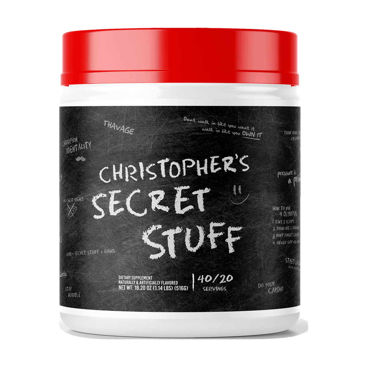 RAW CBUM Thavage Pre-workout - Produktansicht 2